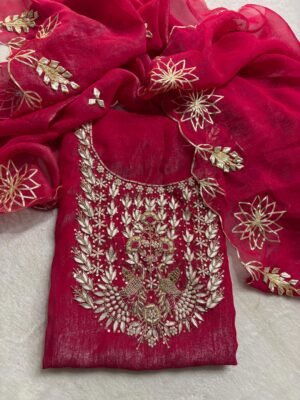 Viscose Crush Tissue unstitch outfit