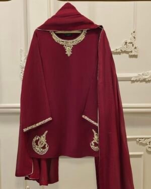 Pakistani Outfit with Straight Salwar